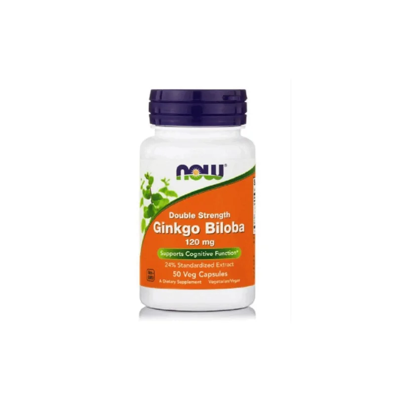 NOW Ginkgo Biloba 120mg -50caps