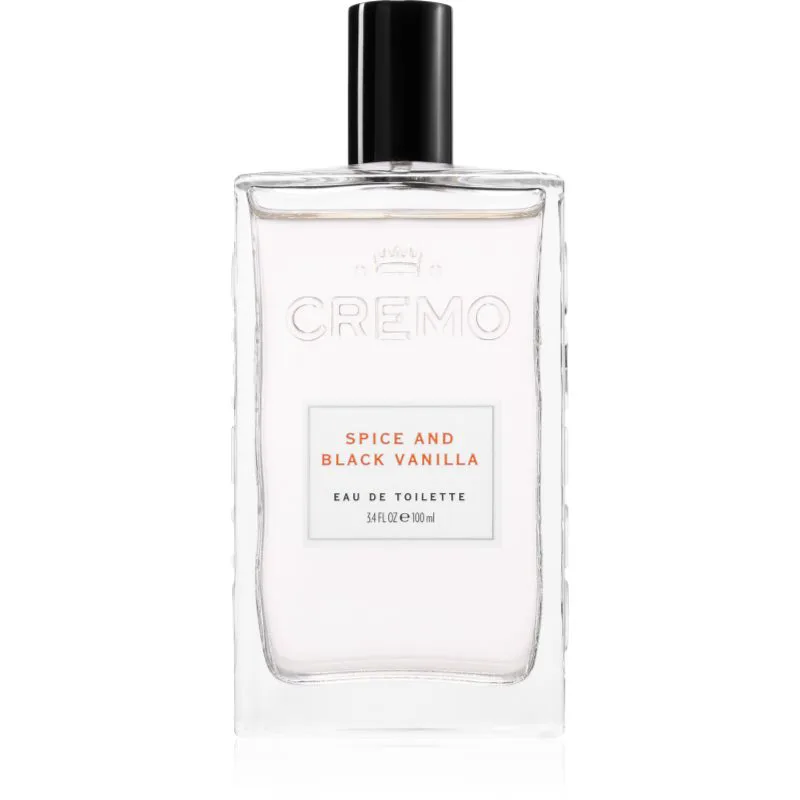 Cremo Spice & Black Vanilla Spray Cologne κολόνια για άντρες 100 ml