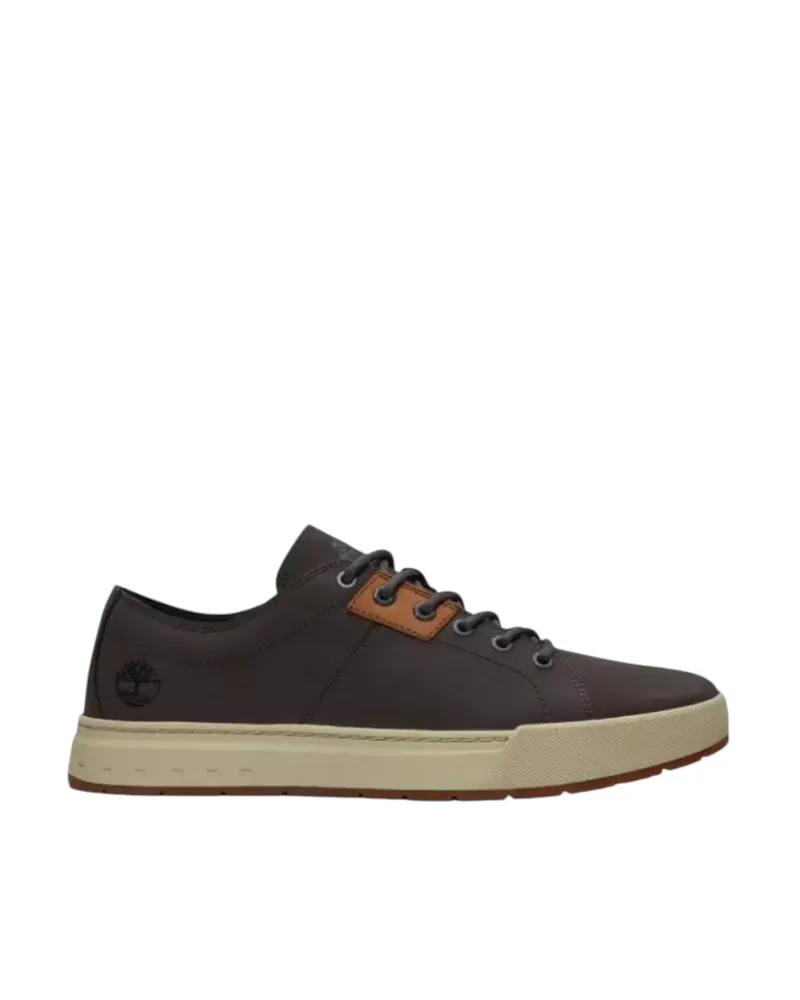Timberland Ανδρικό Δερμάτινο Maple Grove Low Lace-Up Sneaker TB0A6A2DA90 Γκρι