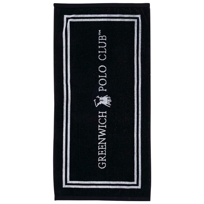 Πετσέτα Γυμναστηρίου (45x90) Greenwich Polo Club 3942 Black 400gsm