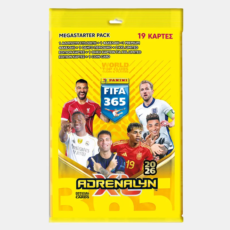 Panini Fifa 365 2026 Adren. Mega Starter Pack Συλλεκτικές Κάρτες (9000263251_1523)