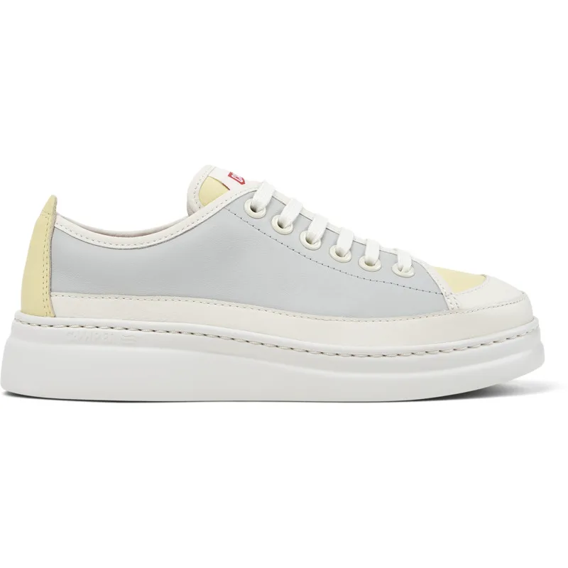 CAMPER Twins - Casual παπούτσια Για Γυναικεία - Λευκό,Κίτρινο,Γκρι, Μέγεθος 36, Smooth leather