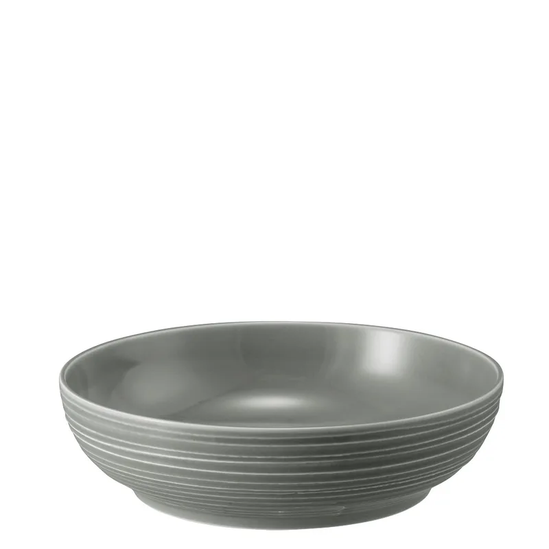 Σαλατιέρα Πορσελάνης Pearl Grey Terra ESPIEL 25,5x6,6εκ. 001.764996K2 (Σετ 2 Τεμάχια) (Υλικό: Πορσελάνη, Χρώμα: Γκρι) - ESPIEL - 001.764996K2