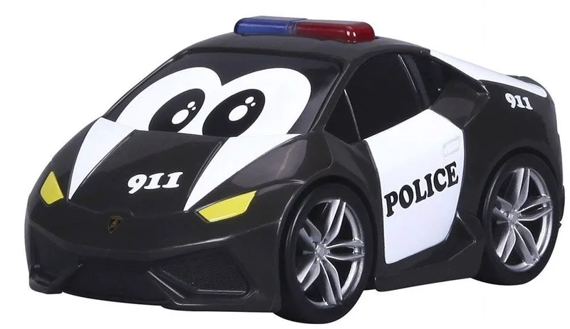 ΑΥΤΟΚΙΝΗΤΑΚΙ ΜΕ ΗΧΟ BBURAGO JUNIOR LAMBORGHINI POLICE (16/81206)