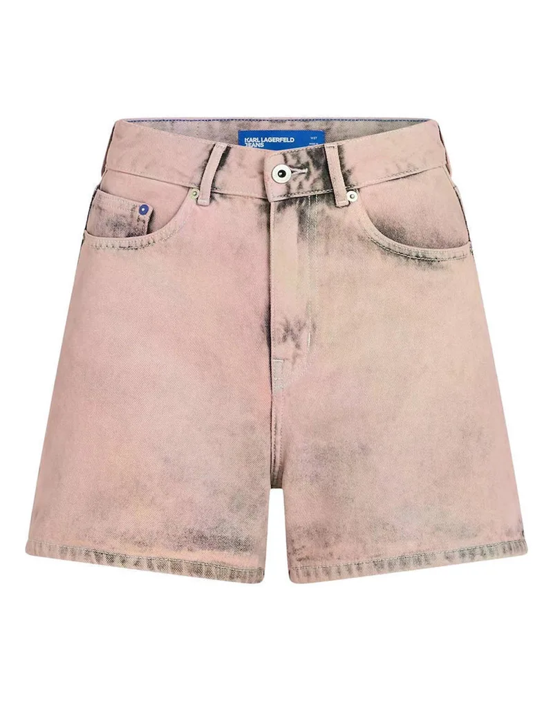 KARL LAGERFELD JEANS KLJ HR DENIM SHORT B2W10072-1IF Ροζ