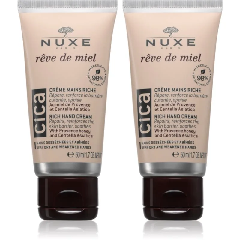 Nuxe Rêve de Miel Cica Rich Hand Cream εντατική κρέμα για τα χέρια