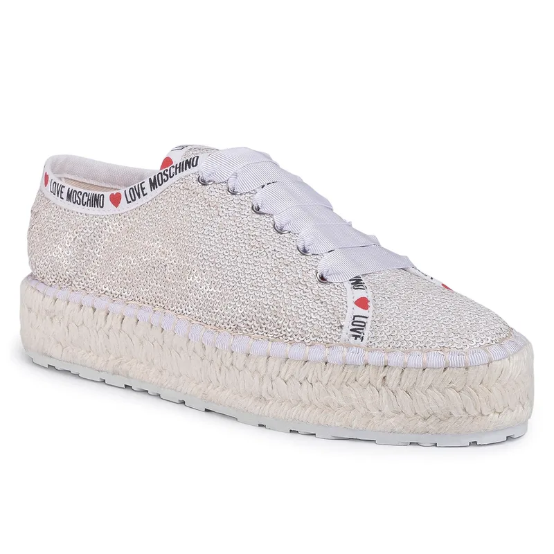 Εσπαντρίγιες LOVE MOSCHINO JA10383G0AJL010A Μπεζ