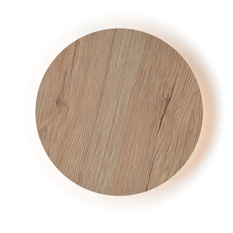 Απλίκα Τοίχου LED Aca Eclipse ZM1705LEDWLW Light Wood