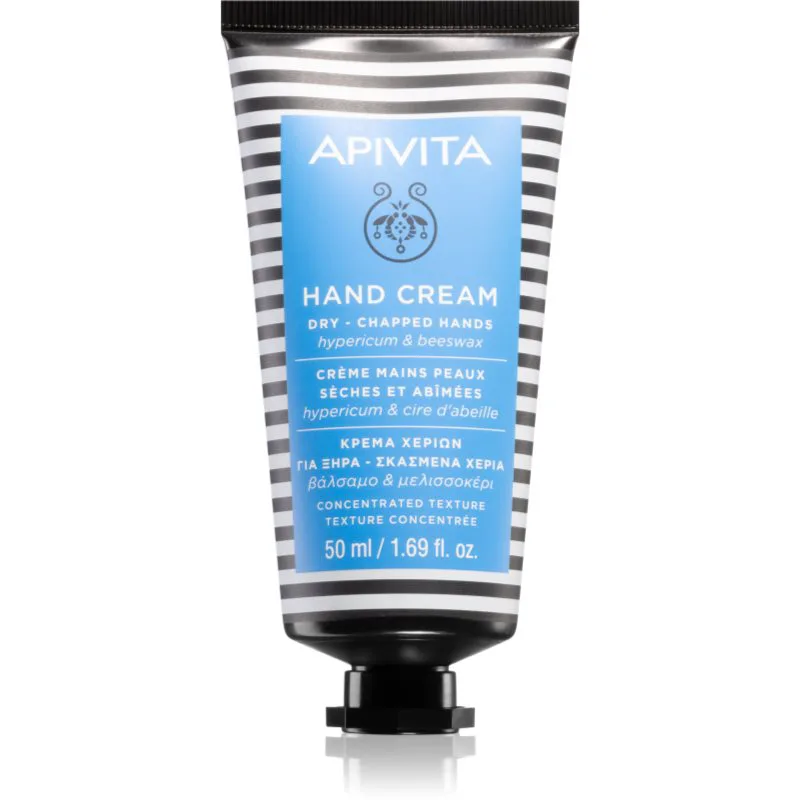 Apivita Hand Care Hand cream for Dry-Chapped Hands εντατική κρέμα για τα χέρια με ενυδατικό αποτέλεσμα 50 ml