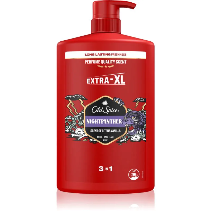 Old Spice Nightpanther τζελ για ντους για άντρες 1000 ml