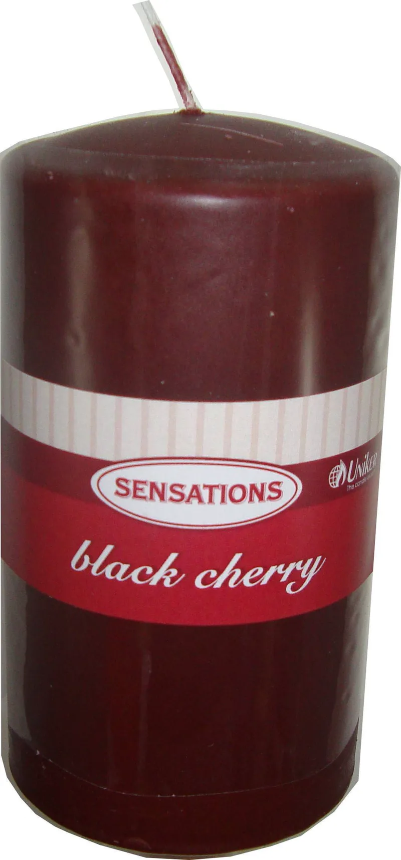 ΑΡΩΜΑΤΙΚO ΚΕΡΙ UNIKER SENSATION ΚΟΡΜΟΣ BLACK CHERRY 6Χ10CM