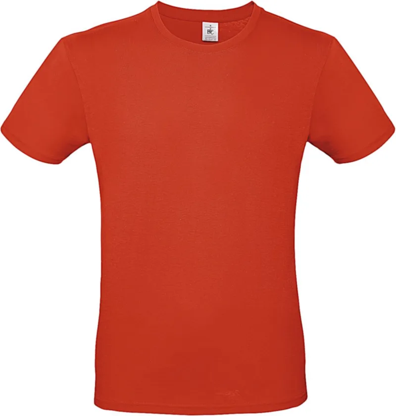 Ελαφρύ T-Shirt E150 B & C TU01T Fire Red