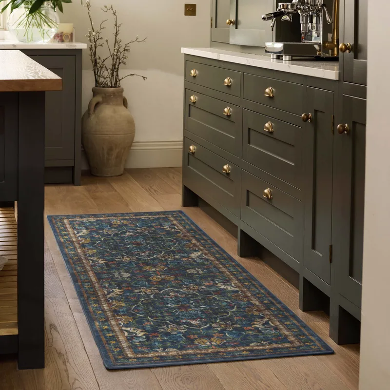 Midnight Paisley Eco-Washable Runner