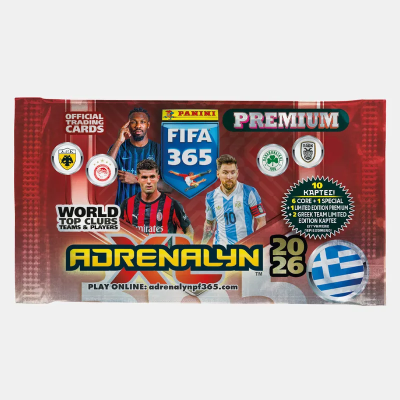 Panini Fifa 365 2026 Adren. Premium Συλλεκτικές Κάρτες (9000263256_1523)