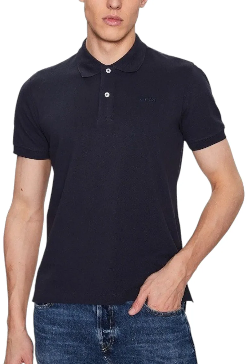 Μπλούζα Polo Geox Piquet M3510B T2649-F4386 Ανδρικό