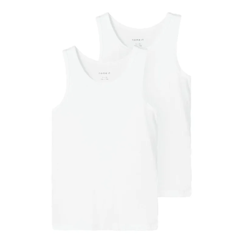 Φανελάκια αμάνικα 2 pack name it-13208843-Bright White