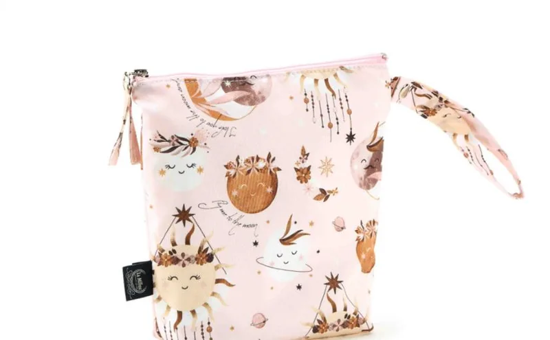 Waterproof Travel Bag Fly me to the Moon Nude (S)