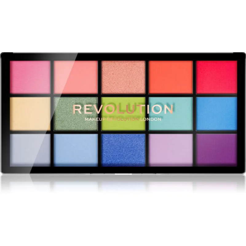 Revolution Reloaded παλέτα με σκιές ματιών απόχρωση Sugar Pie 15x1.1 γρ