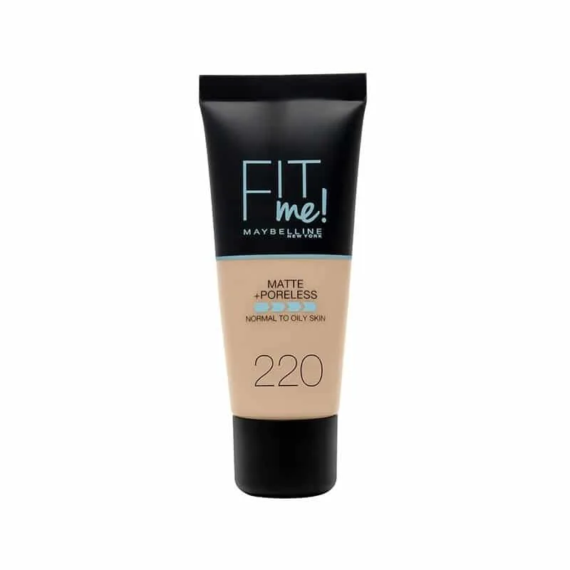 Maybelline Fit Me Matte Poreless Make Up 220 Natural Μπεζ