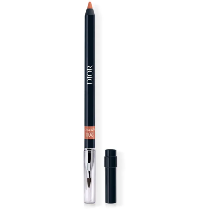DIOR Rouge Dior Contour μακράς διαρκείας μολύβι για τα χείλη απόχρωση 200 Nude Touch 1.2 γρ