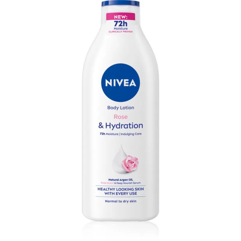 Nivea Rose Touch ενυδατικό γαλάκτωμα σώματος 400 ml