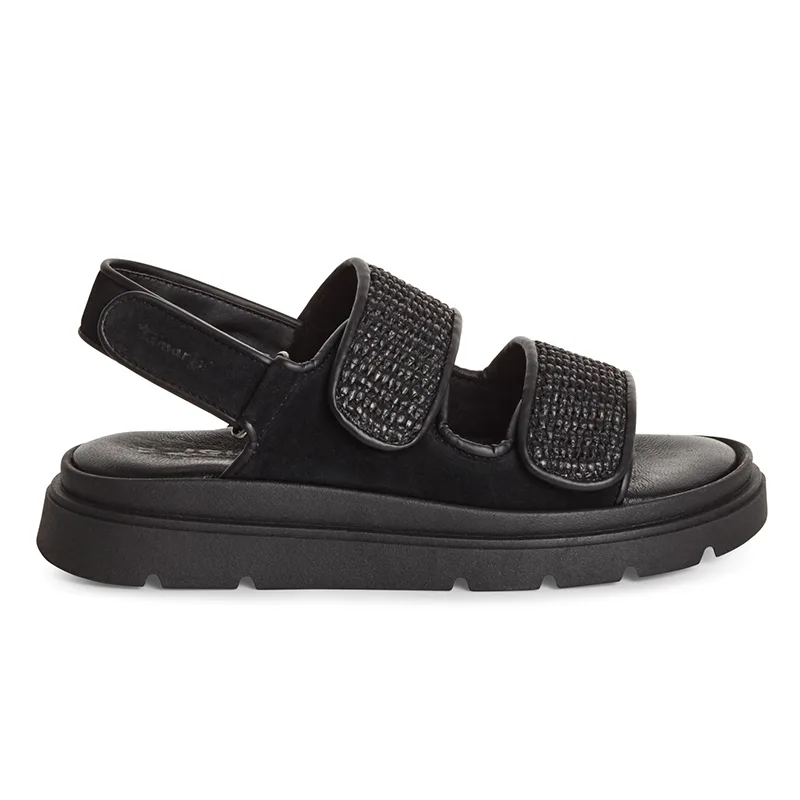 TAMARIS ΓΥΝΑΙΚΕΙΟ ΠΕΔΙΛΟ 1-28234-44 098 BLACK COMB