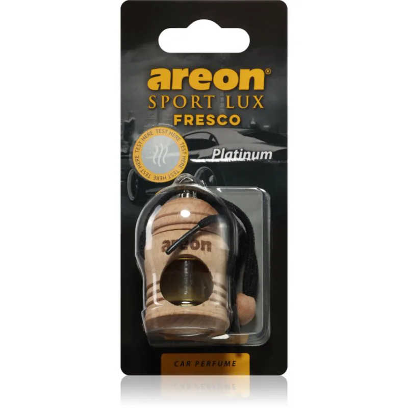 Areon Fresco Lux Platinum άρωμα για αυτοκίνητο 4 ml