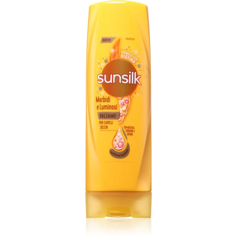 Sunsilk Soft & Bright κοντίσιονερ για ξηρά και εύθραυστα μαλλιά 200 ml