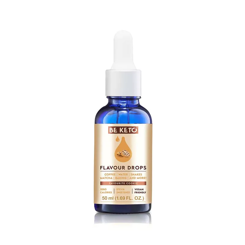 Beketo Flavour Drops Στέβια Μπισκότο (50ml)