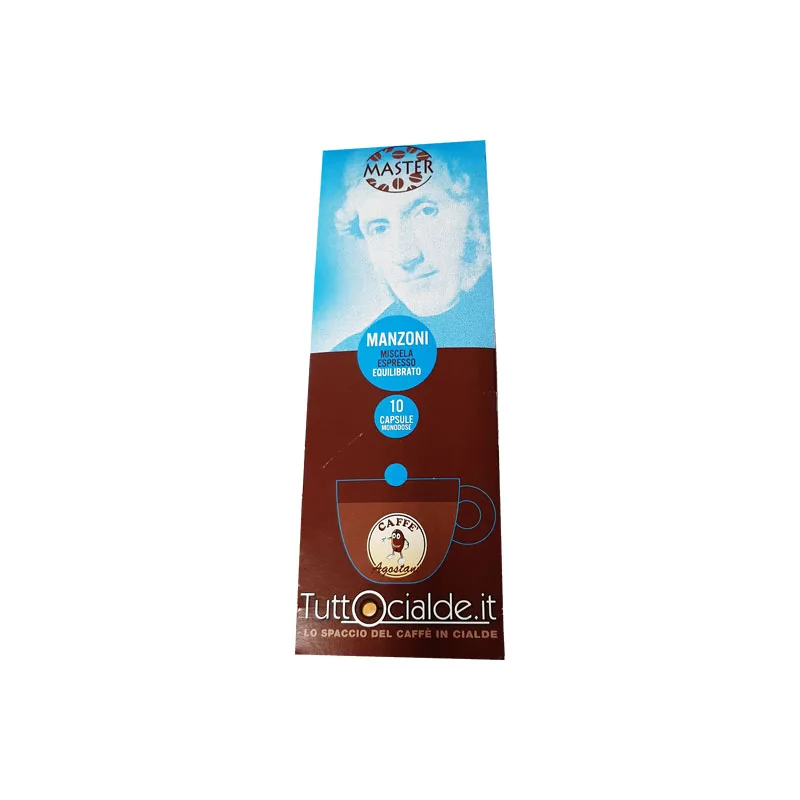 Κάψουλες Caffitaly Manzoni Equilibrato Espresso - 10 τεμ.
