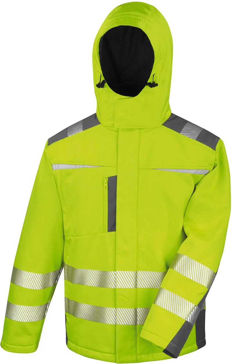 Μπουφάν Ασφαλείας Dynamic SoftShell Result R331X Fluorescent Yellow