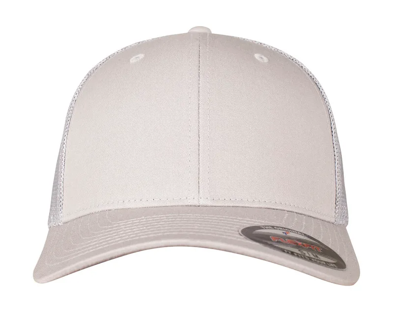 Καπέλο Trucker 6511 Flexfit Mesh Cotton Twill Silver