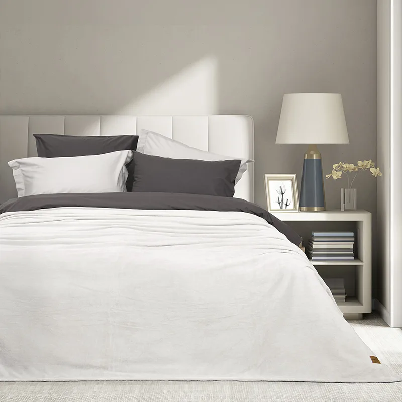 Κουβέρτα Fleece Υπέρδιπλη 220X240 Nima Alpa Gray (220x240)
