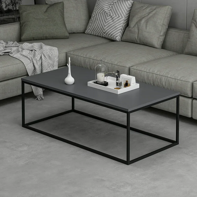 Τραπέζι Σαλονιού Tiger - Anthracite 506Mnr1202 (120x42x60)