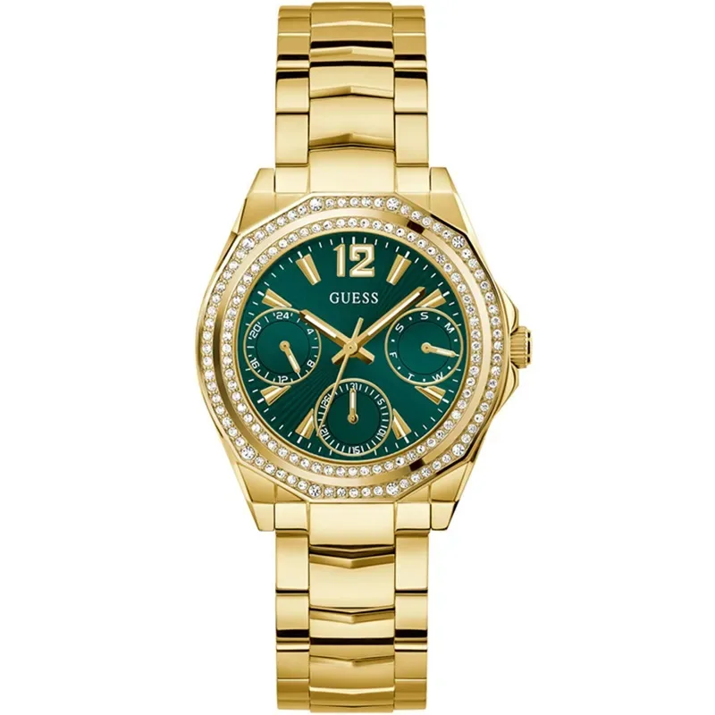 Γυναικείο ρολόι Guess Ritzy Multifunction Χρυσό Stainless Steel Bracelet GW0685L5 GW0685L5 Ατσάλι