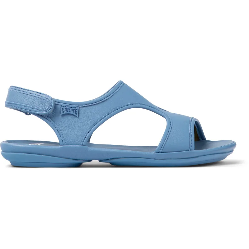 CAMPER Right - Πέδιλα Για Γυναικεία - Μπλε, Μέγεθος 38, Smooth leather