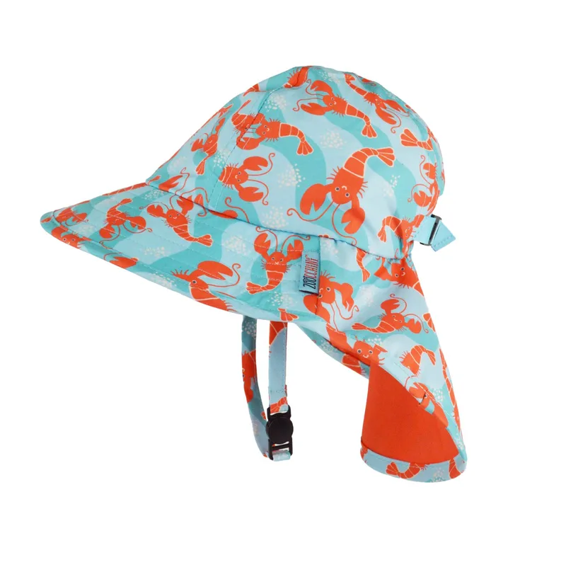 Αντηλιακό Cape Καπέλο 6-24μηνών UPF50 Sunhat Lobster Zoocchini ZOO15067 (Μέγεθος: 6-24 Μηνών) - Zoocchini - ZOO15067-6-24M