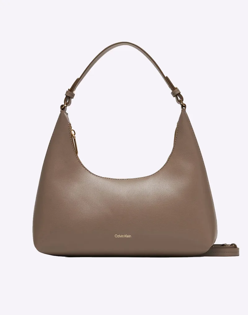 CALVIN KLEIN JEANS FOIL LOGO SHOULDER BAG LV04F3272G-VFU Moccasin