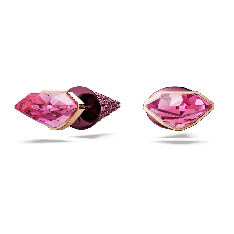 Swarovski Women's Earrings Model 5680712, 3.4 cm, Ροζ Glass 3,4cm