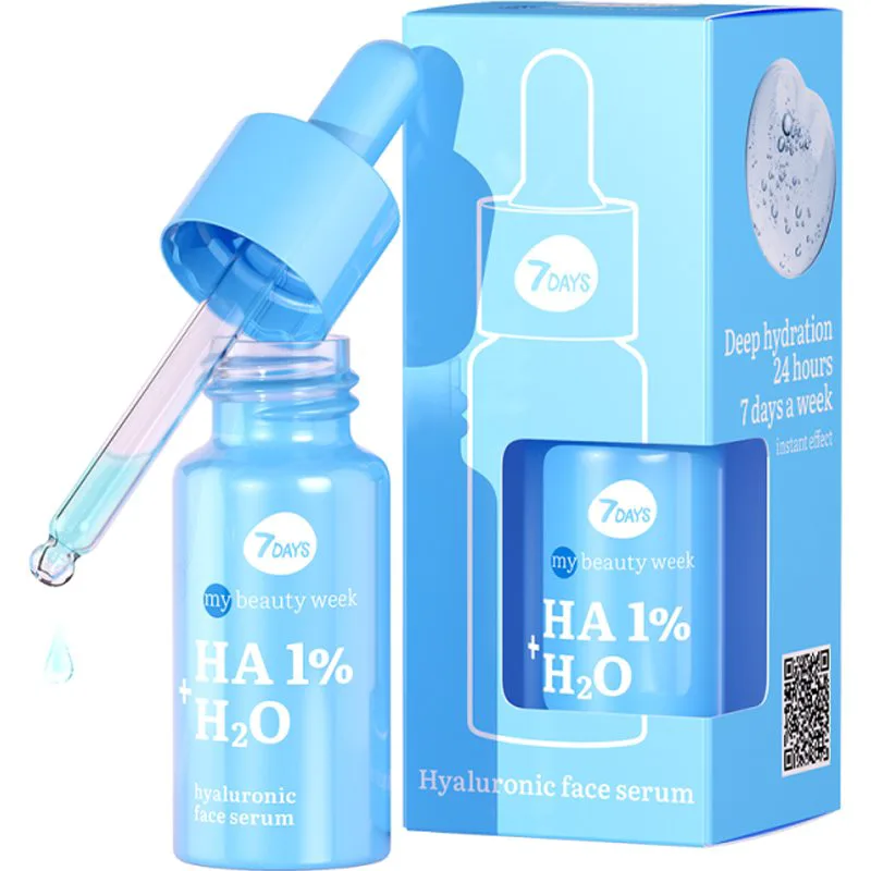 7DAYS HA & H2O Hyaluronic Face Serum Ενισχυμένος Ορός Υαλουρονικού Οξέως για το Πρόσωπο 20ml