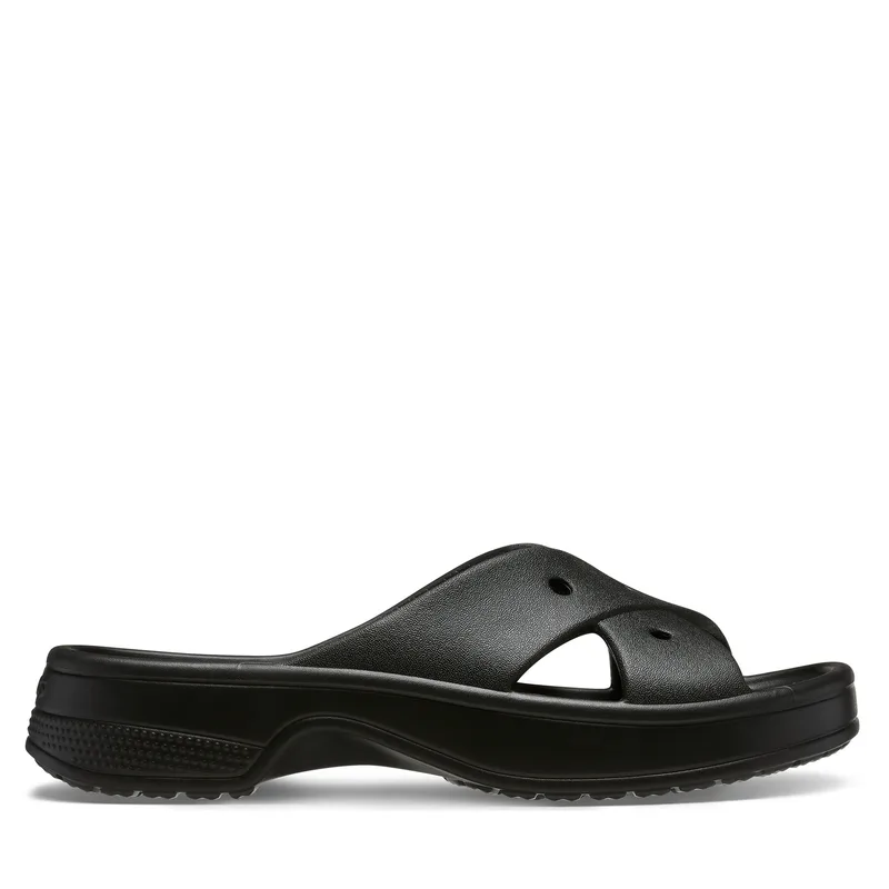 Παντόφλες Crocs Classic Women's Cross Strap 210840 Μαύρο