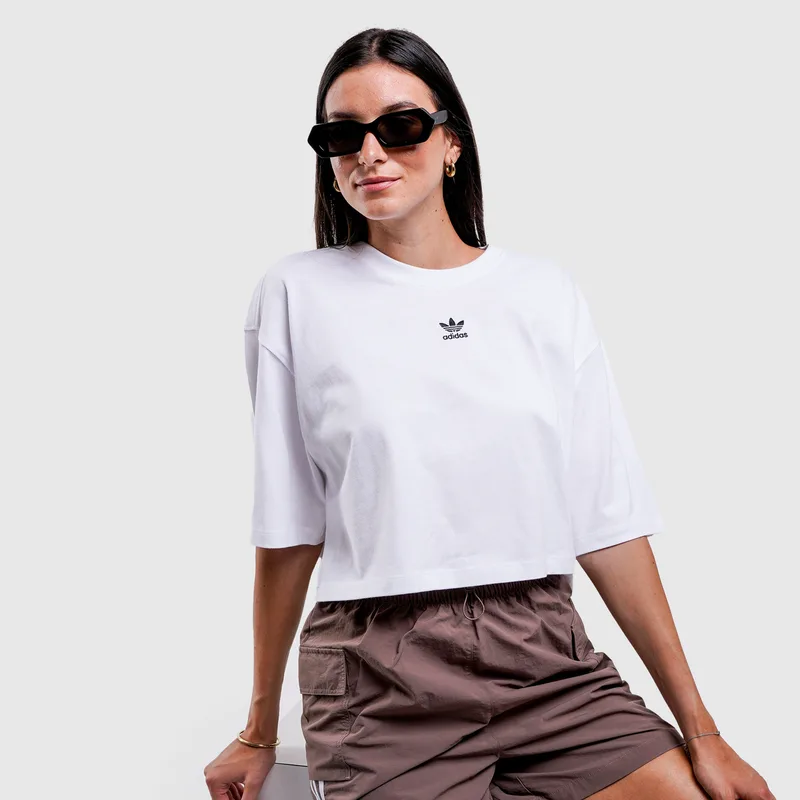 adidas Originals Essentials Crop Γυναικείο T-Shirts (9000214314_1539)