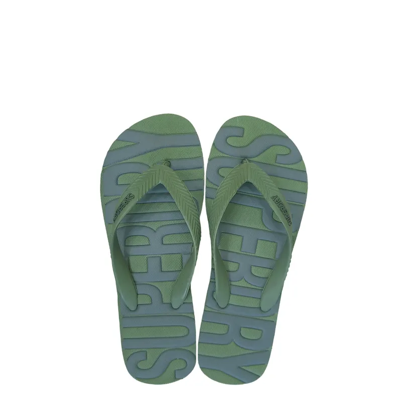SUPERDRY Vintage Vegan Flip Flop S-XL - ΧΑΚΙ