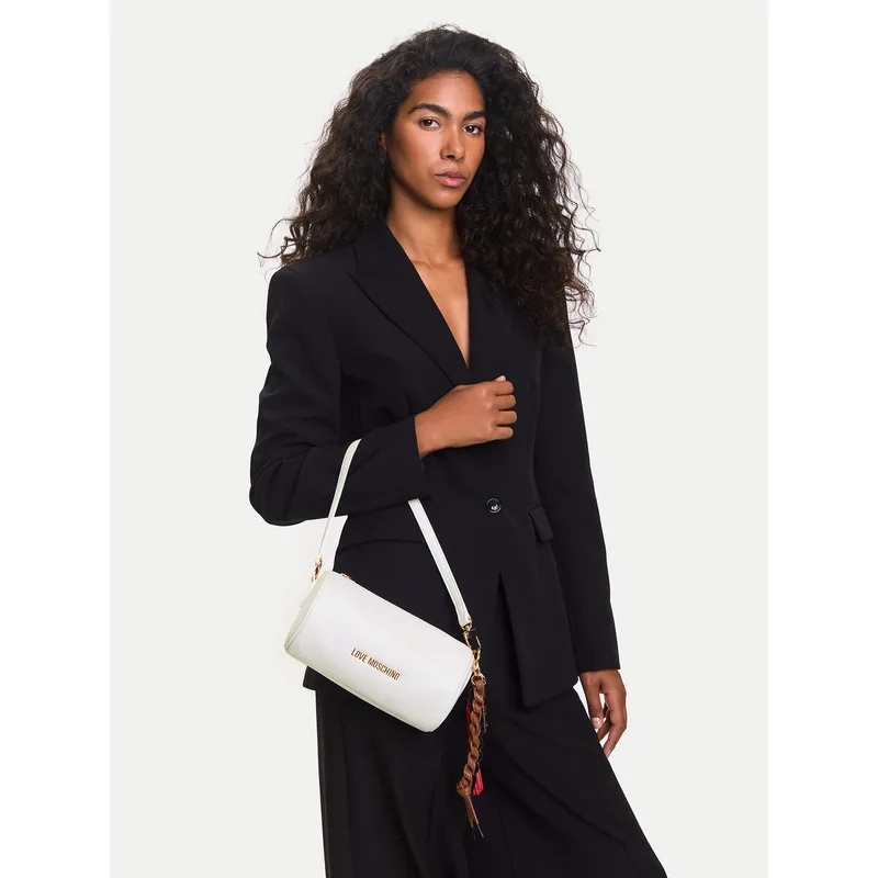 Τσάντα LOVE MOSCHINO JC4309PP0MK1110A Λευκό