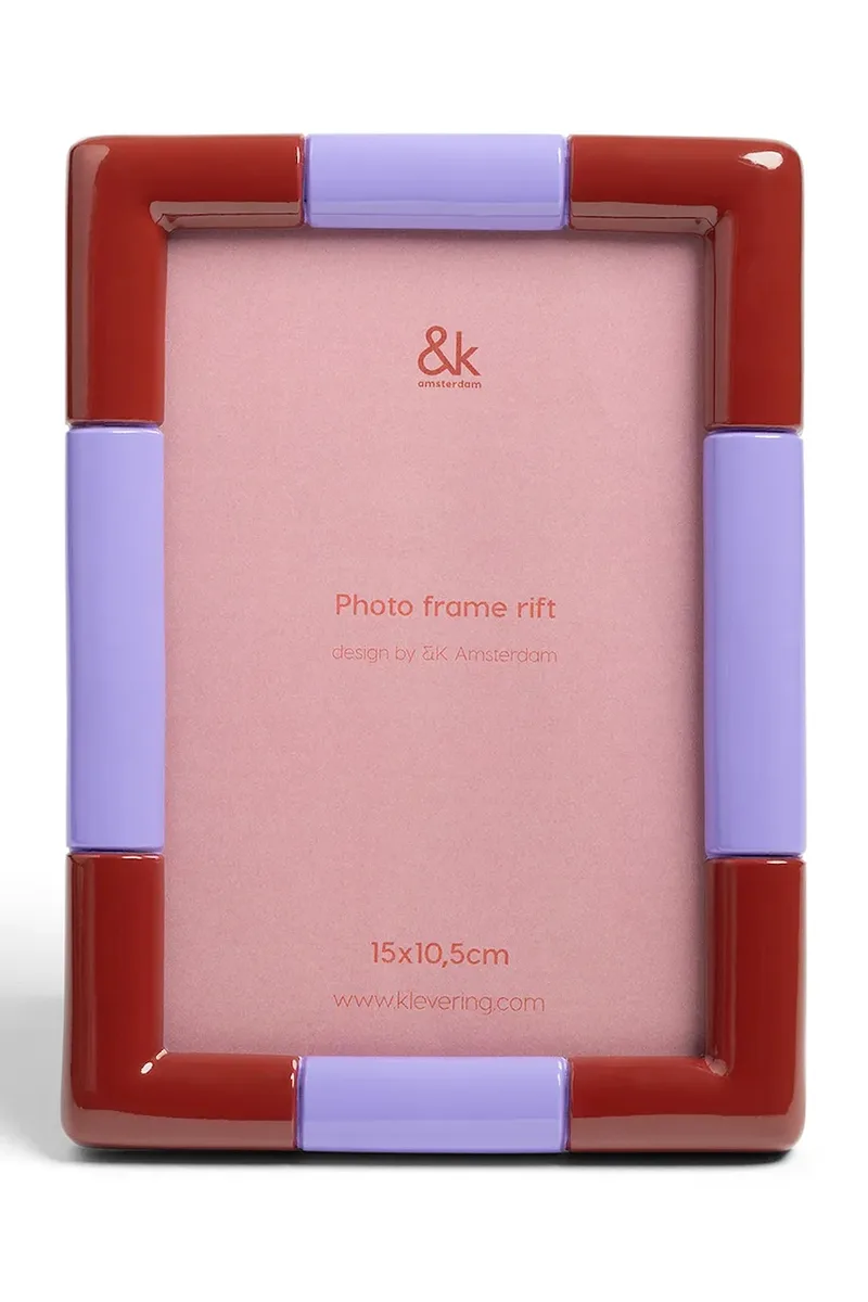 Κορνίζα &k amsterdam Rift Burgundy