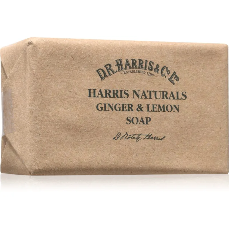D.R. Harris Harris Naturals Soap Lemon & Ginger φυσικό στερεό σαπούνι Lemon & Ginger 200 γρ