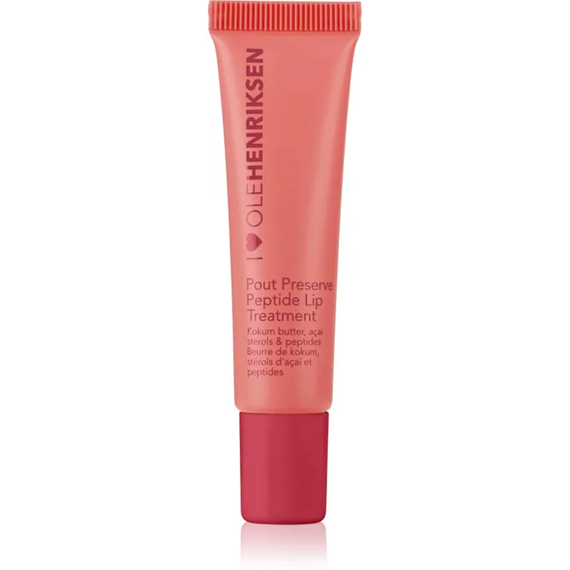 OLEHENRIKSEN Pout Preserve Peptide Lip Treatment ενυδατικό λιπ γκλος απόχρωση Strawberry Sorbet 12 ml