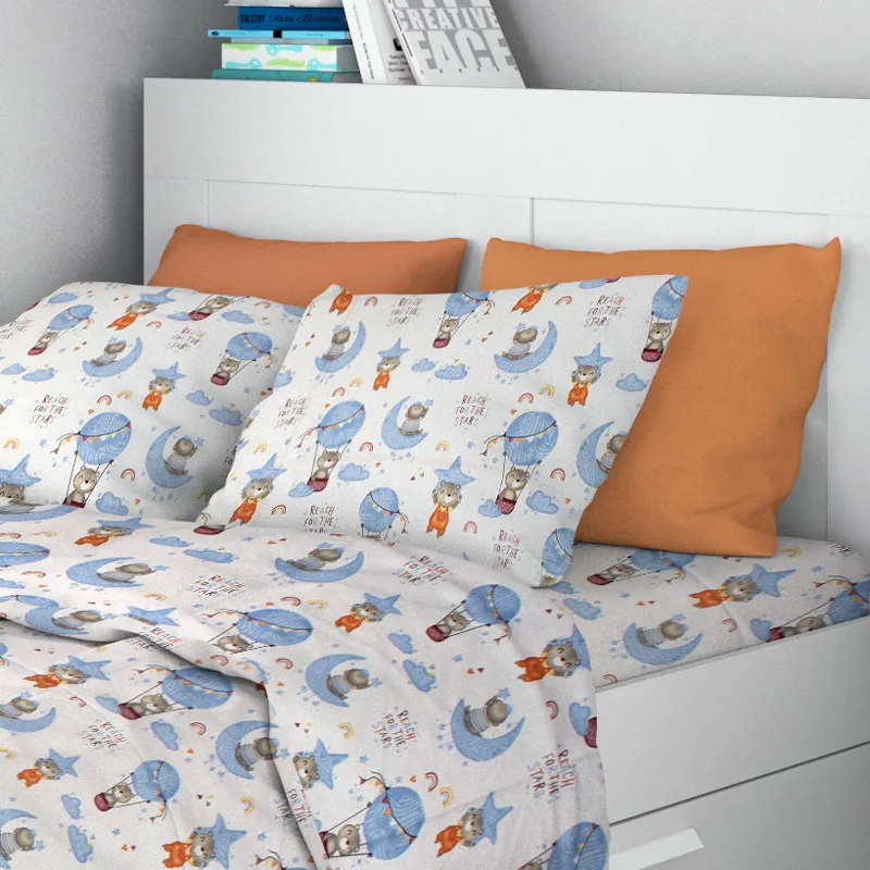 Μαξιλαροθήκη 50x70 Dimcol Sky 191 Blue 50x70