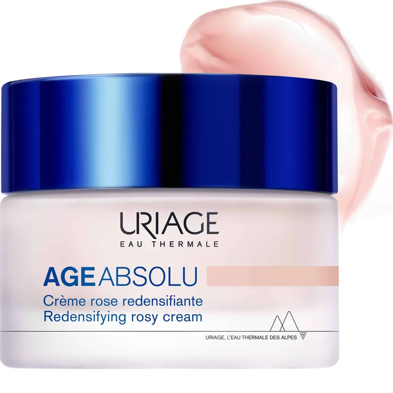 Uriage Age Absolu Redensifying Rosy Cream Ενισχυμένη Αντιγηραντική Κρέμα Ημέρας Προσώπου για τις Ώριμες Επιδερμίδες 50ml
