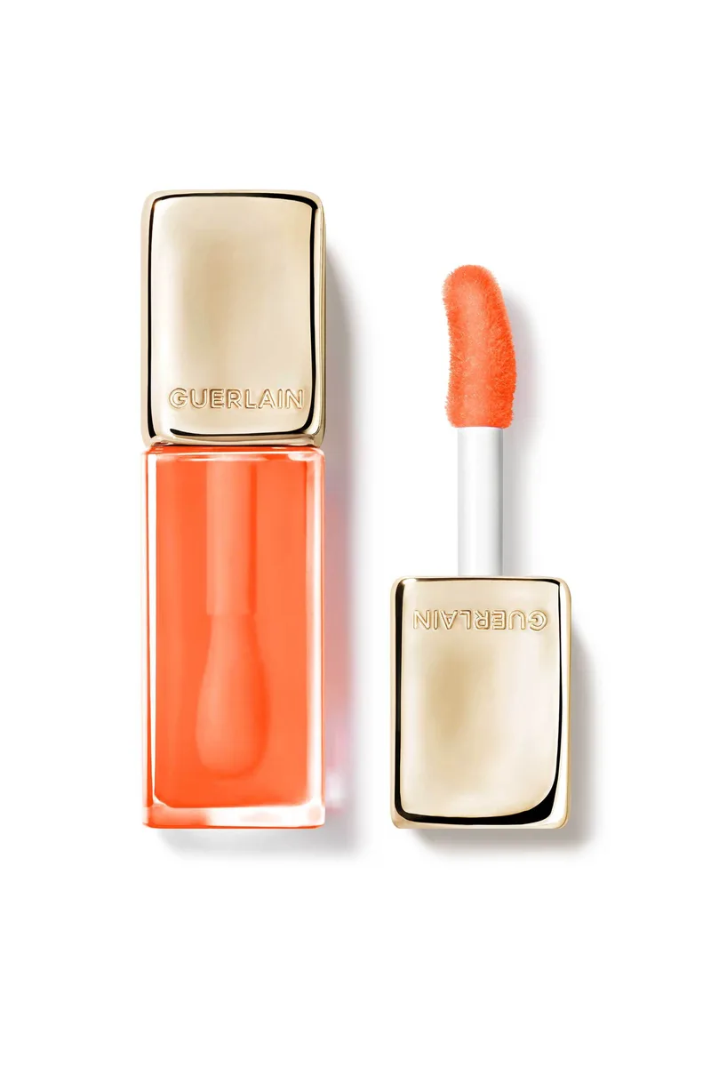 Guerlain Kisskiss Bee Glow Oil 92% Natural-Origin Honey Tint Lip Oil 9,5 ml - G044111 319 Peach Glow